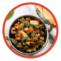 Bhindi Masala (Okra – Gemüse-Eibisch)