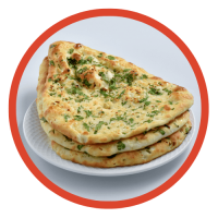 Garlic Naan  (A-1,G)